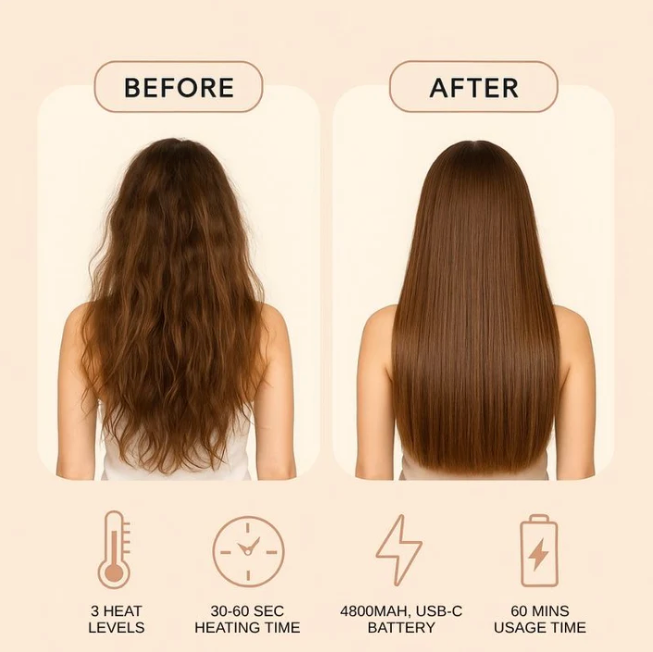 Sakami® Capsule Hair Straightener & Styler